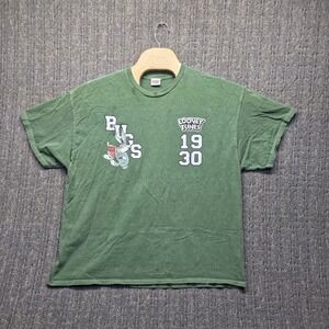 Looney Tunes Bugs Bunny T-Shirt Green 1930 How To Multiply Graphic Tee Men's XL